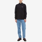 Fred Perry Men's Oxford Shirt in Black