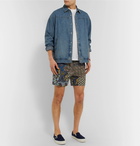 Beams Plus - Printed Seersucker Shorts - Multi