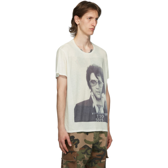 R13 Off White Elvis T 70 Boy T Shirt R13