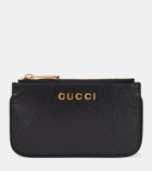 Gucci Logo leather card case