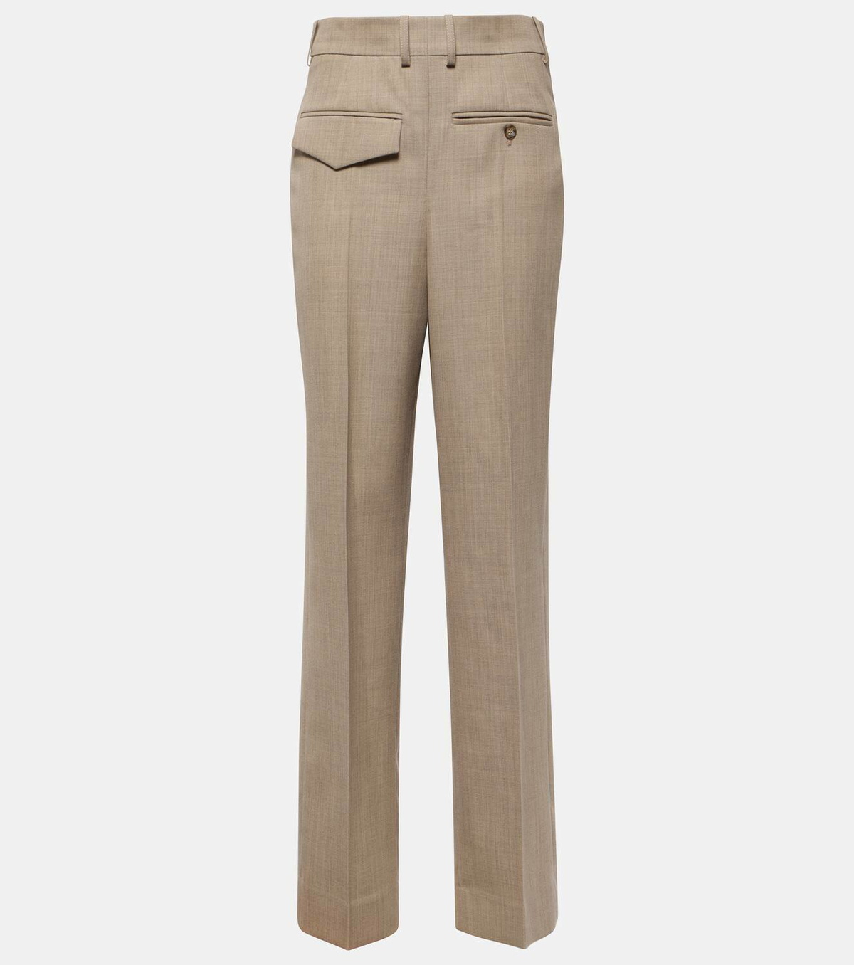 Victoria Beckham Virgin wool straight pants Victoria Beckham