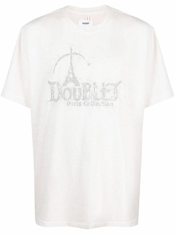 Photo: DOUBLET - Logo Cotton T-shirt