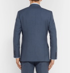Kingsman - Harry's Navy Double-Breasted Wool Suit Jacket - Blue