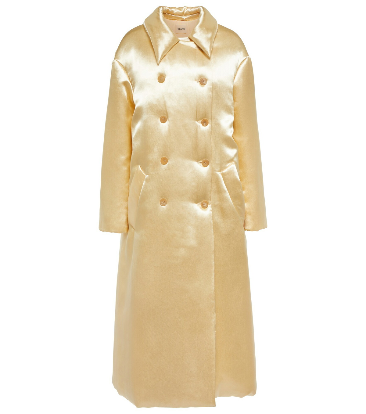 Khaite - Luma satin coat