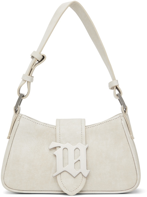 Photo: MISBHV Off-White Small Leather Shoulder Bag