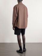 WTAPS - Checked Seersucker Shirt - Brown