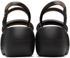 Melissa Black Melissa Airbubble Platform Sandals