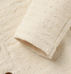 Séfr - Striped Cotton-Blend Cardigan - Neutrals