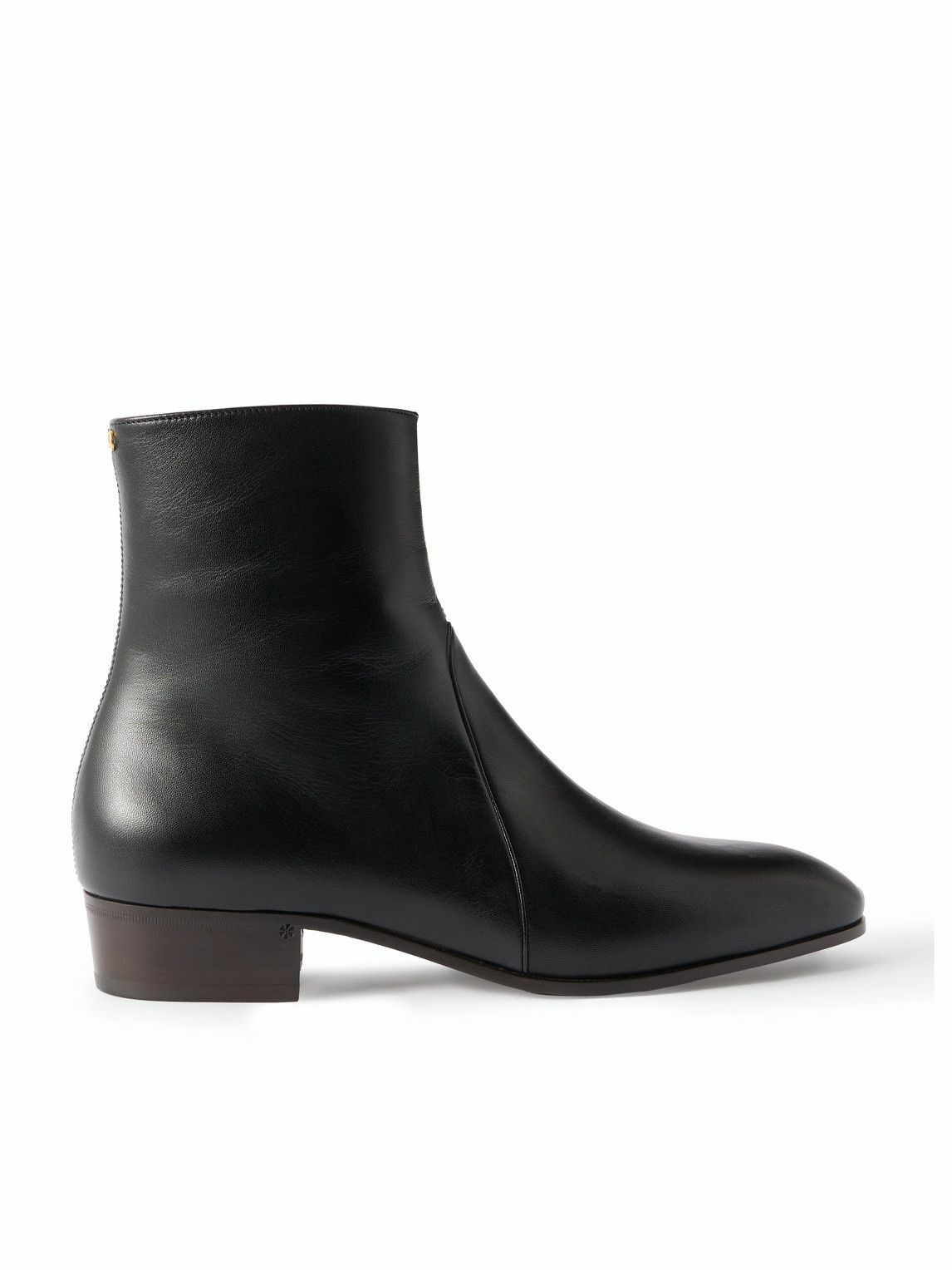 Valentino Garavani - Leather Boots - Black