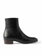 Valentino Garavani - Leather Boots - Black