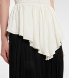 Tove Gabor ruched jersey top