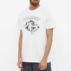 Maharishi Men's Teach Tiger Throw Up T-Shirt in White