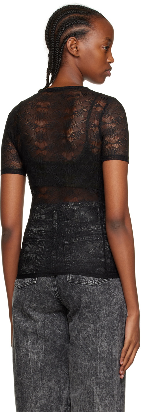 Han Kjobenhavn Black Monogram T-Shirt