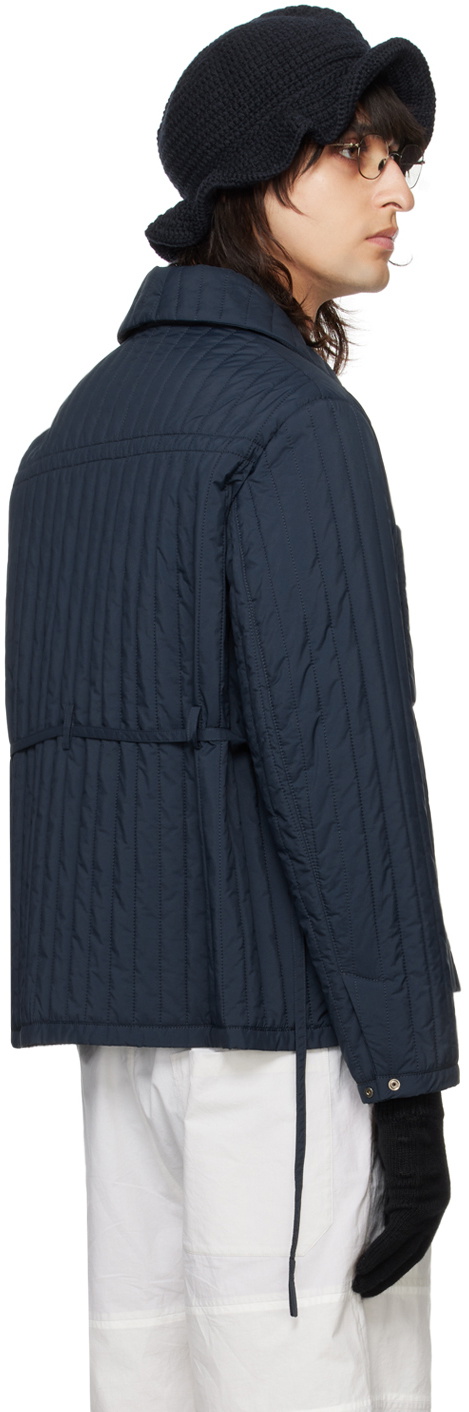 Craig Green Navy Quilted Jacket