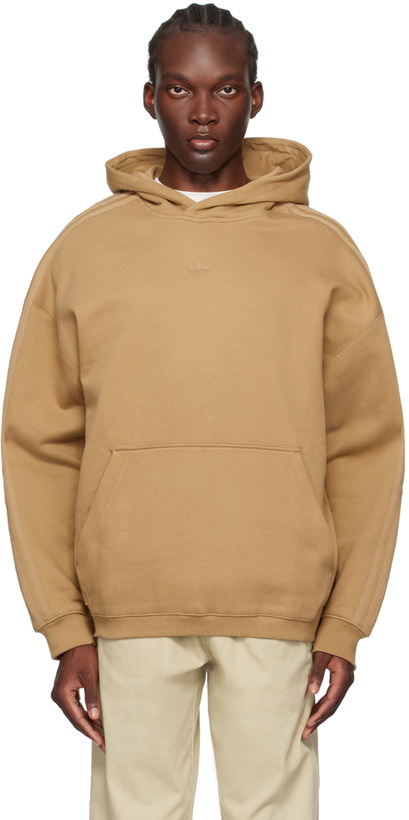 Photo: adidas Originals Tan Field Issue Essentials Hoodie