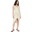 Vivienne Westwood Beige Panther Midi Dress