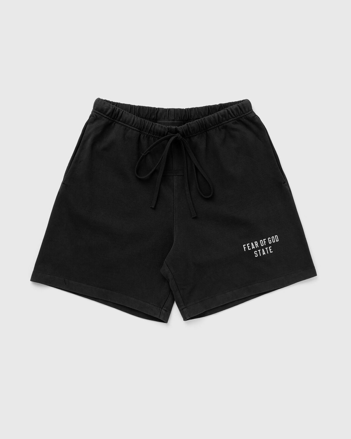 Fear Of God Essentials Heavy Jersey Soccer Short Black Sport