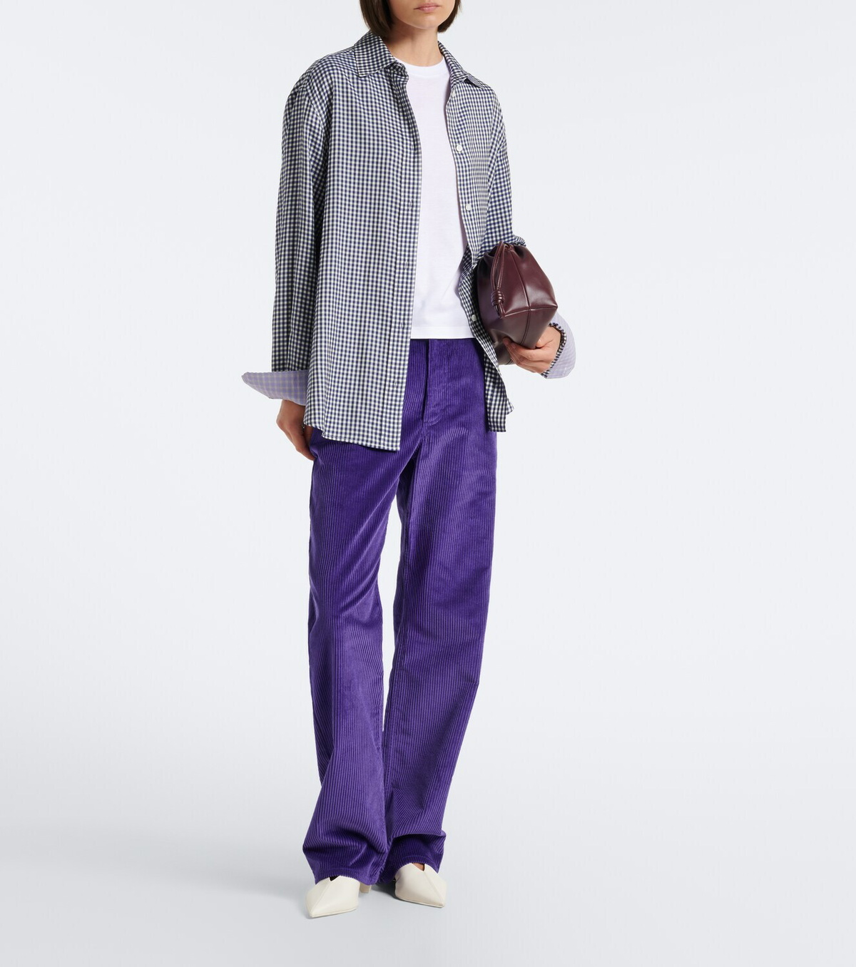 Loewe Flamenco Medium leather clutch