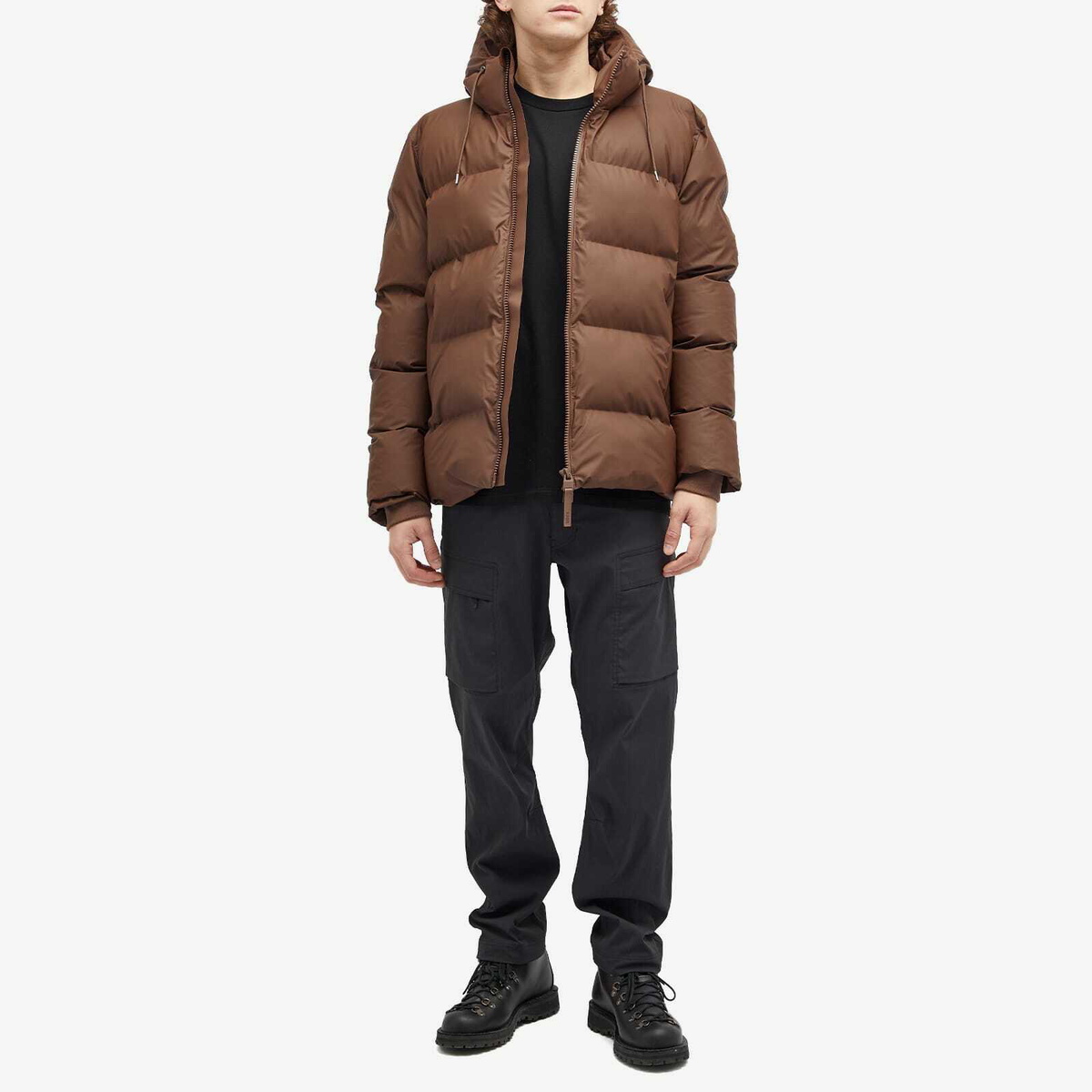 Rains Men's Alta Puffer Jacket in Frame Rains