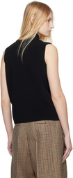 Studio Nicholson Black Ceres Vest
