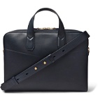 Dunhill - Duke Leather Briefcase - Blue
