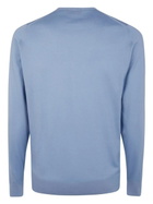 John Smedley Hatfield Long Sleeves Crewneck Pullover in Green