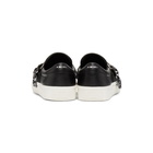 AMIRI Black Bandana Chain Slip-On Sneakers