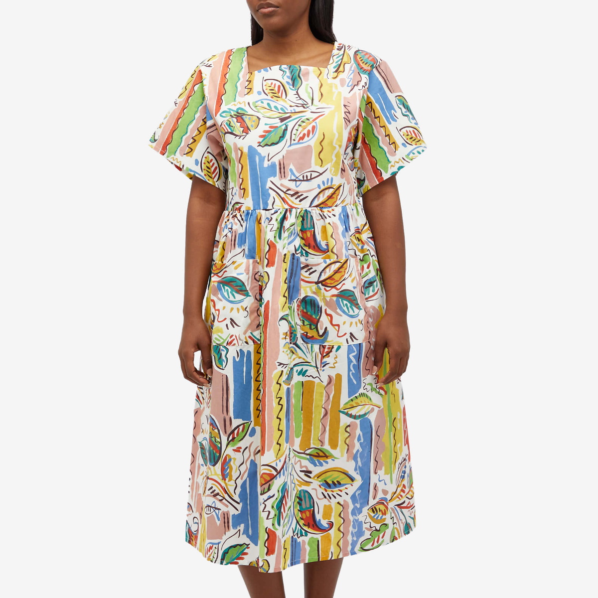 L.F. Markey Women's Mitch Dress in Painted Paisley