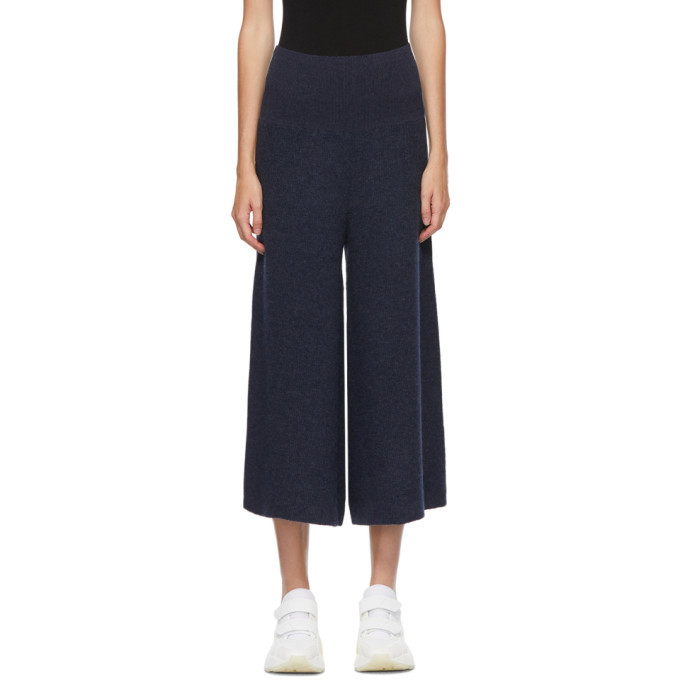 Photo: Stella McCartney Navy Wool Deconstructed Trousers