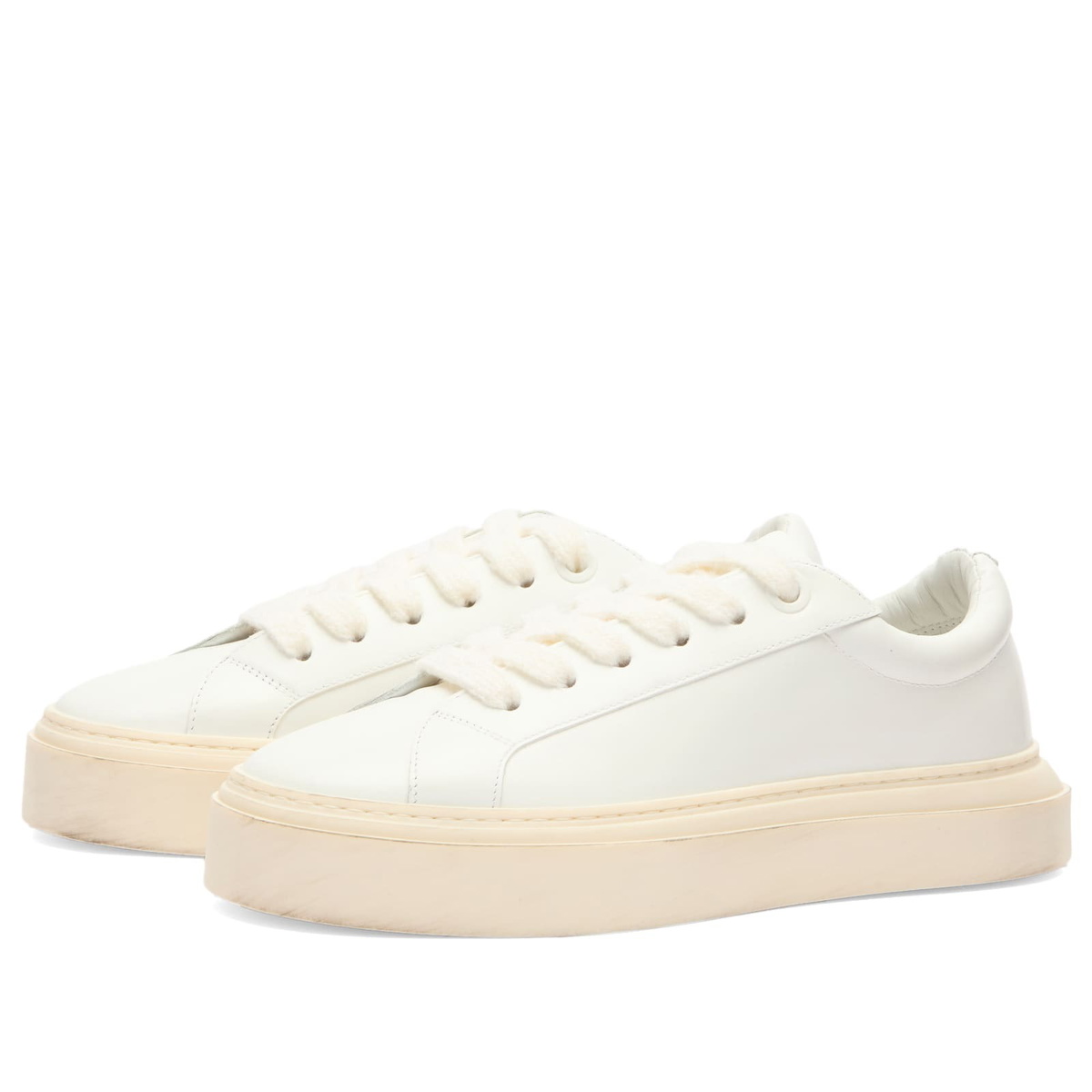 Cole Buxton Men's Wilson Sneaker in Vintage White