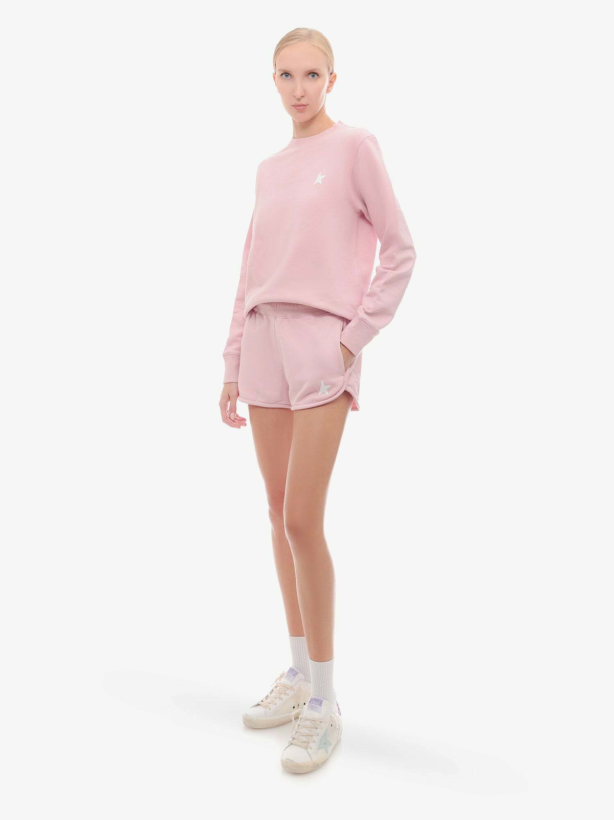 Golden Goose Deluxe Brand Sweatshirt Pink   Womens