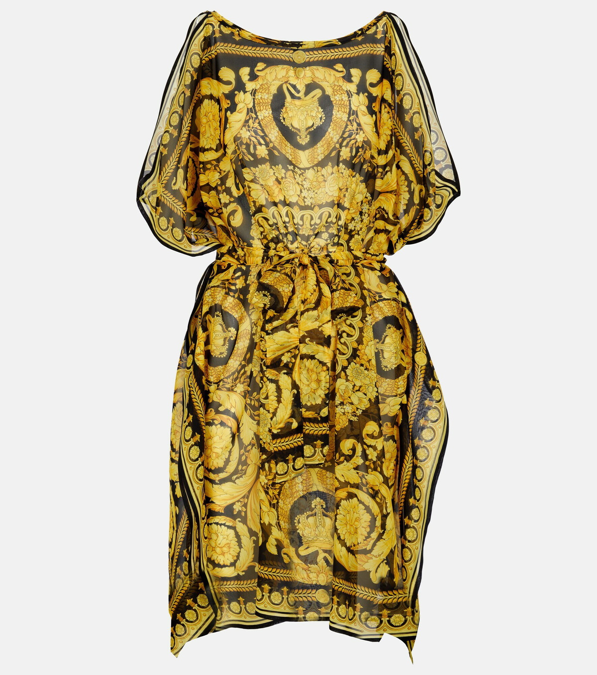 Versace - Printed silk kaftan Versace