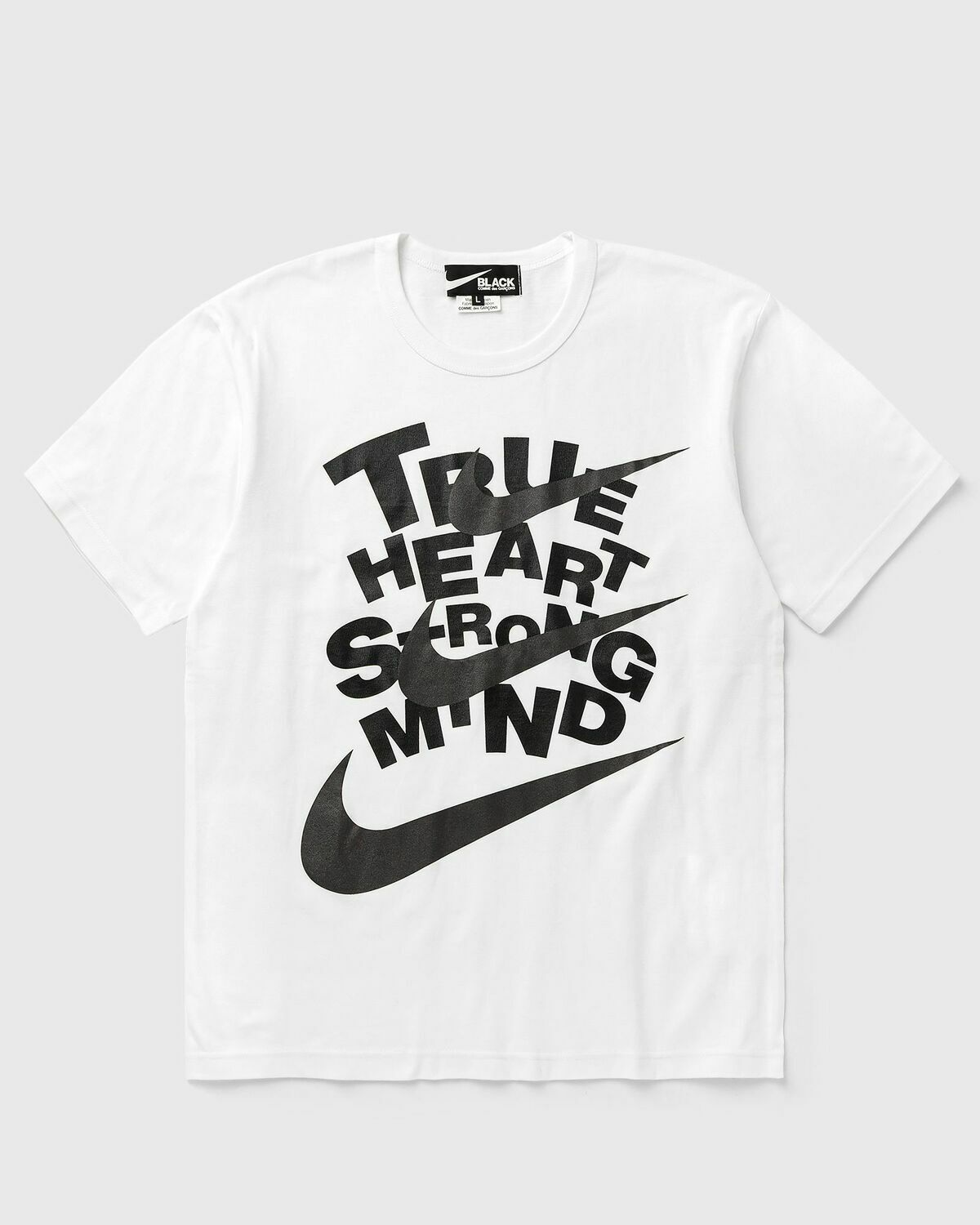 Comme des Garçons Black X NIKE TEE White Mens Shortsleefe
