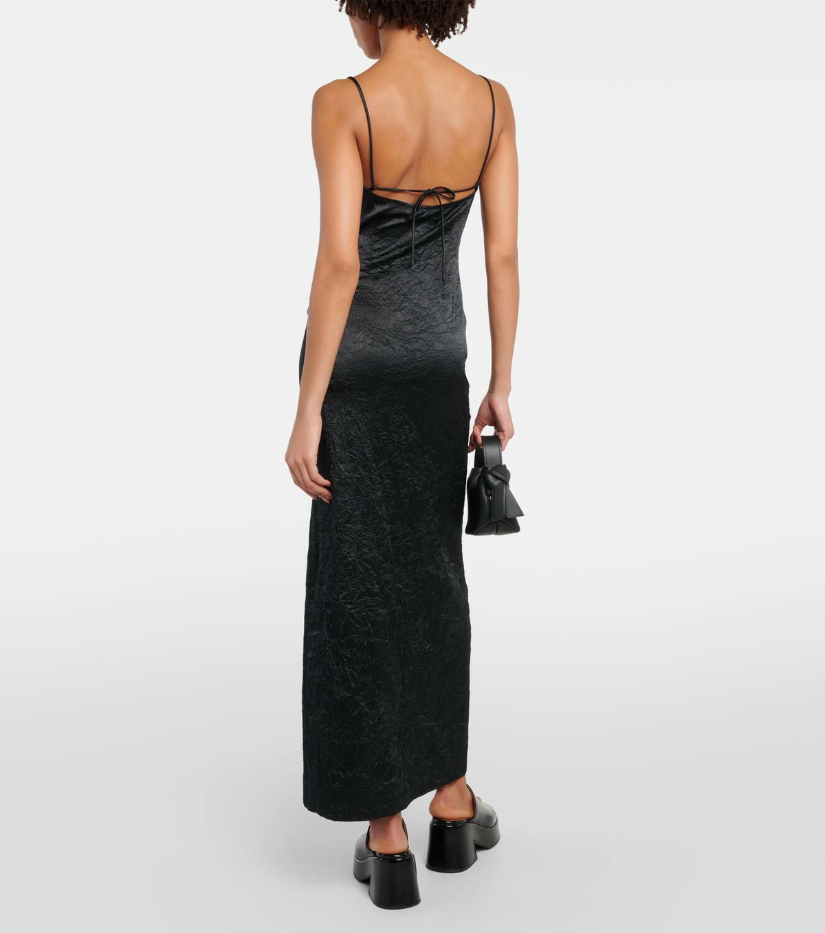 Ganni Satin slip dress GANNI