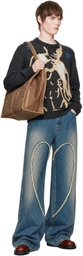 Carne Bollente Gray Soft Top Sweater