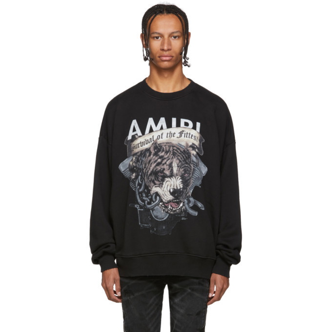 Photo: Amiri Black Pitbull Sweatshirt