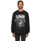 Amiri Black Pitbull Sweatshirt