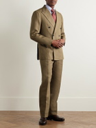 J. Mueser - Waverly Double-Breasted Linen Suit Jacket - Neutrals