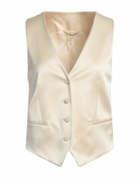 Pt Torino Womens Tailored Vest Cream