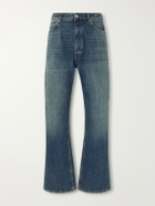 Balenciaga - Straight-Leg Distressed Jeans - Blue