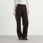 Adidas Women's Firebird Loose Trackpants in Aurora Coffee/Sandy Pink