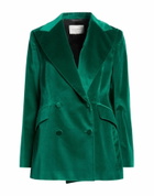 Ballantyne Womens Blazer Emerald in Green