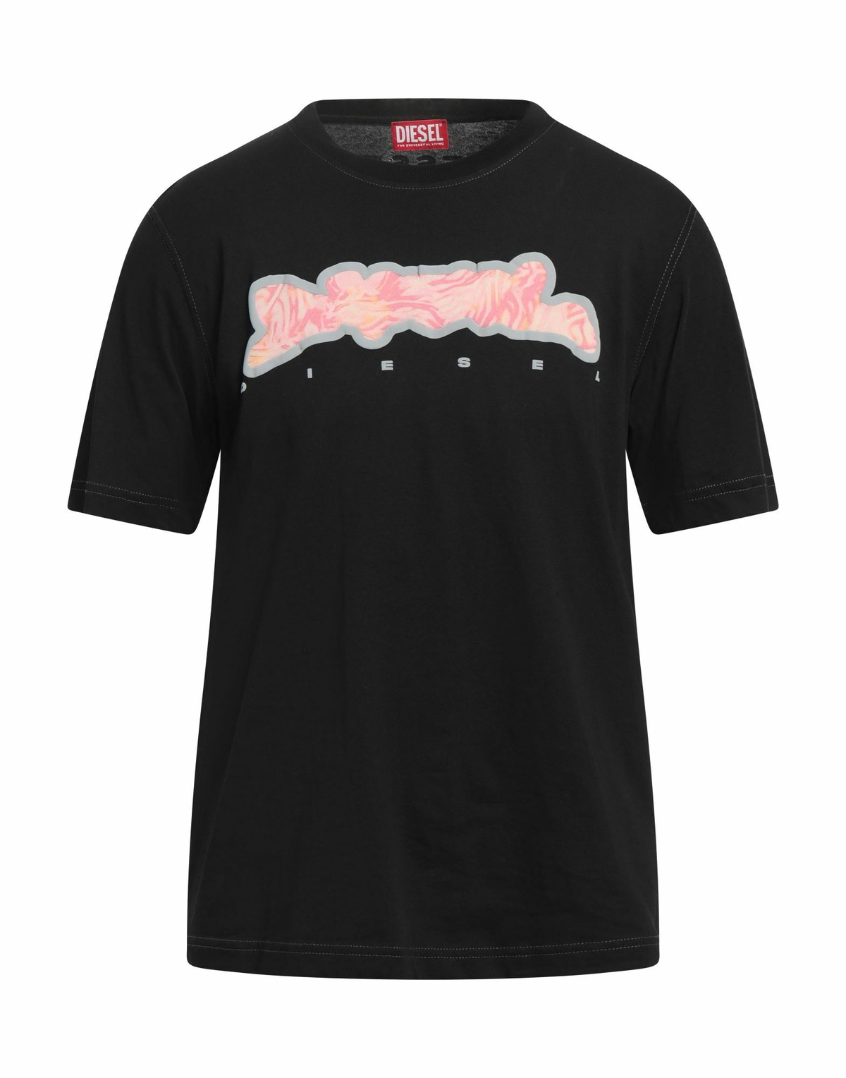 Diesel Mens T-shirt in Black