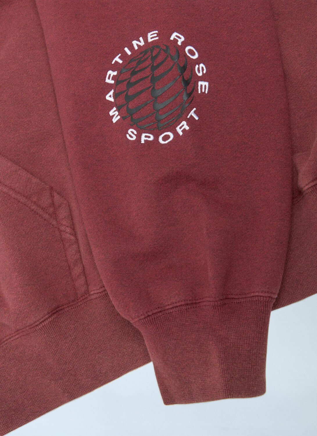 Nike Logo Motif Hooded Zip-Up Sweatshirt