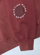 Nike Logo Motif Hooded Zip-Up Sweatshirt