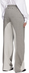 Edward Cuming Gray Raw Edge Lounge Pants