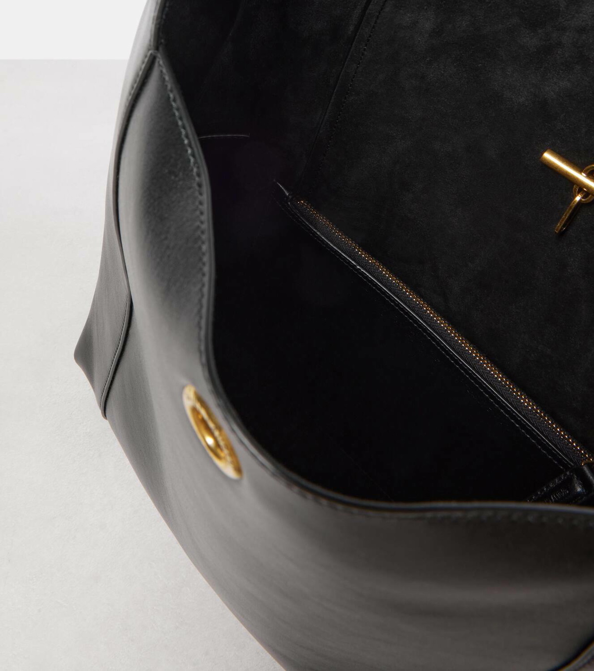 Saint Laurent Tanger leather tote bag Saint Laurent