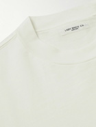 Lady White Co - Boxy Cotton-Jersey T-Shirt - White