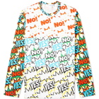 Comme des Garcons SHIRT Long Sleeve Comic Print Tee