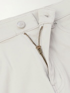 Peter Millar - Signature Straight-Leg Cotton-Blend Sateen Trousers - Gray